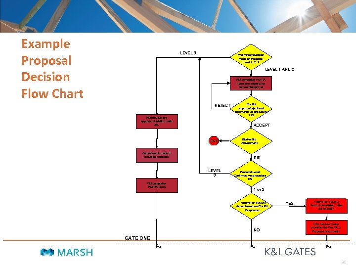 Example Proposal Decision Flow Chart LEVEL 3 Preliminary decision made on Proposal Level 1,