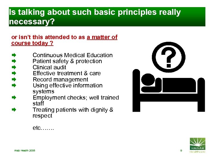 Is talking about such basic principles really necessary? or isn’t this attended to as