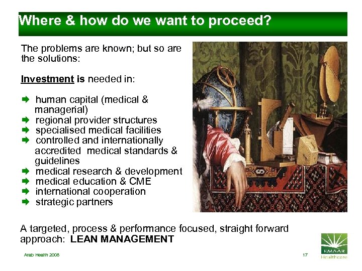 Where & how do we want to proceed? The problems are known; but so