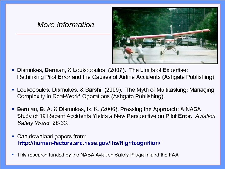 More Information Click to edit Master title style • Click to edit Master text