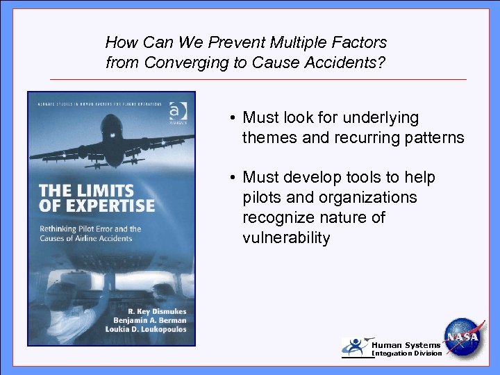 How Can We Prevent Multiple Factors from Converging to Cause Accidents? Click to edit