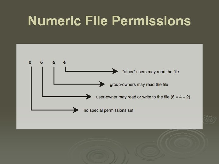 Numeric File Permissions 