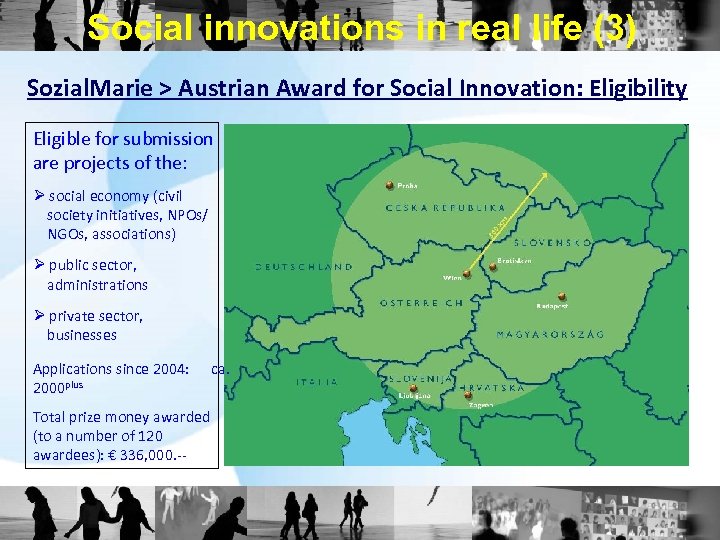 Social innovations in real life (3) Sozial. Marie > Austrian Award for Social Innovation: