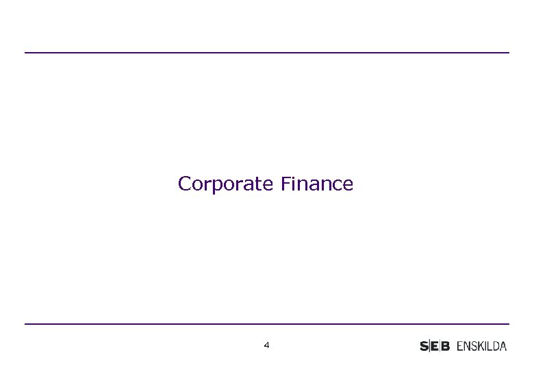 Corporate Finance 4 