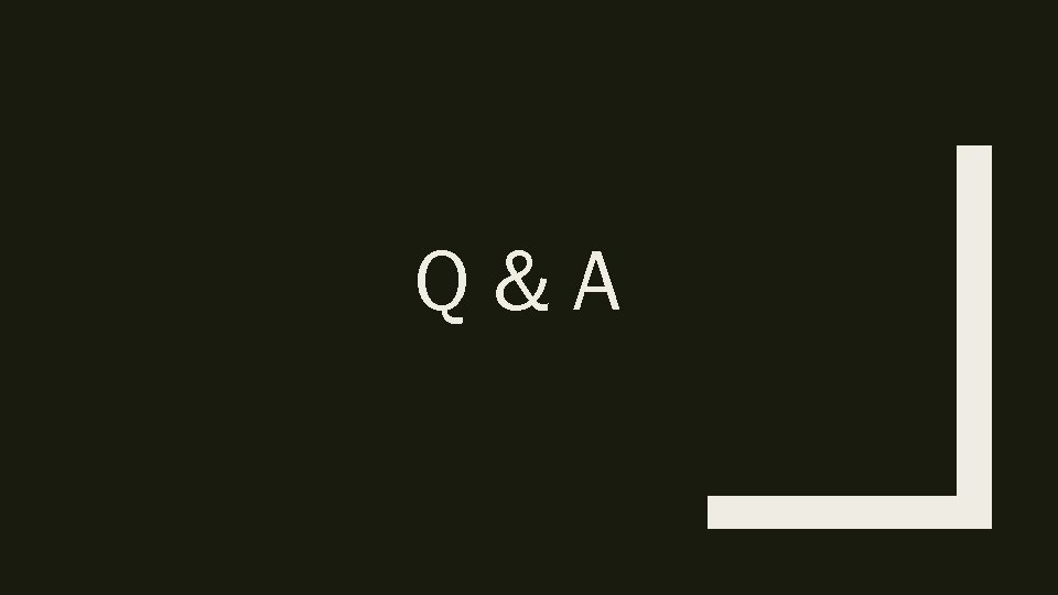 Q&A 