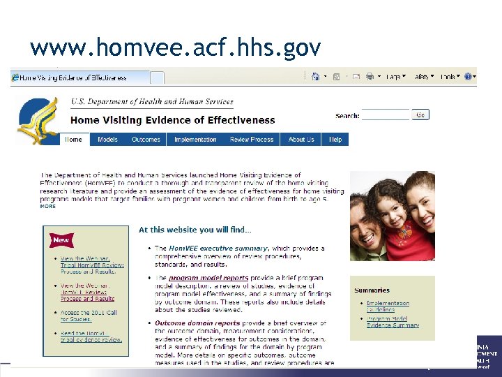 www. homvee. acf. hhs. gov 