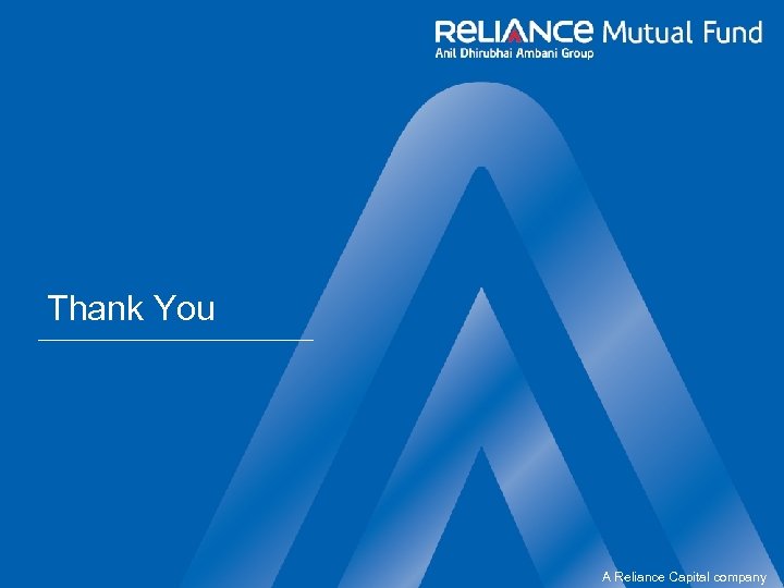 Thank You A Reliance Capital company 