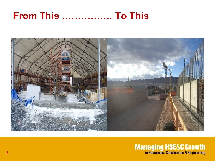 From This ……………. To This 6 