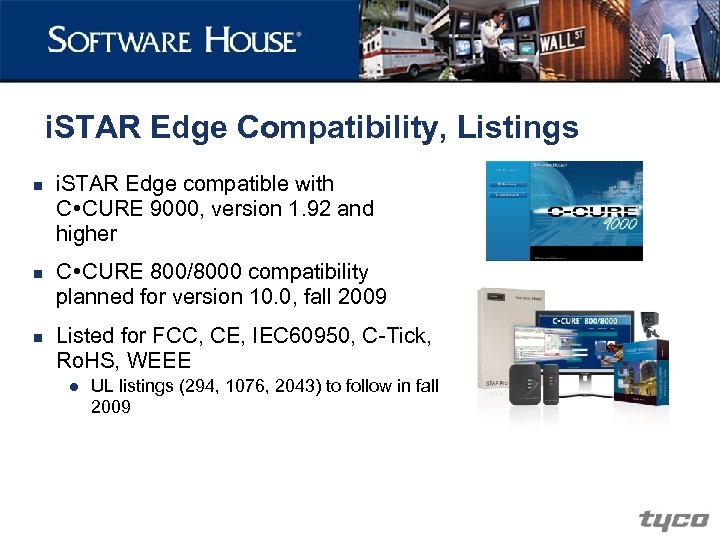 i. STAR Edge Compatibility, Listings n n n i. STAR Edge compatible with C