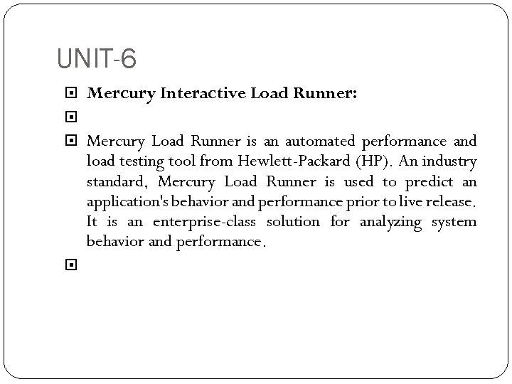 mercury interactive winrunner