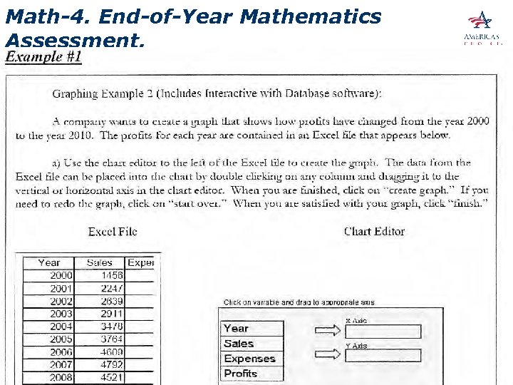 Math-4. End-of-Year Mathematics Assessment. • Copyright © 2010 Pearson Education, Inc. or its affiliate(s).