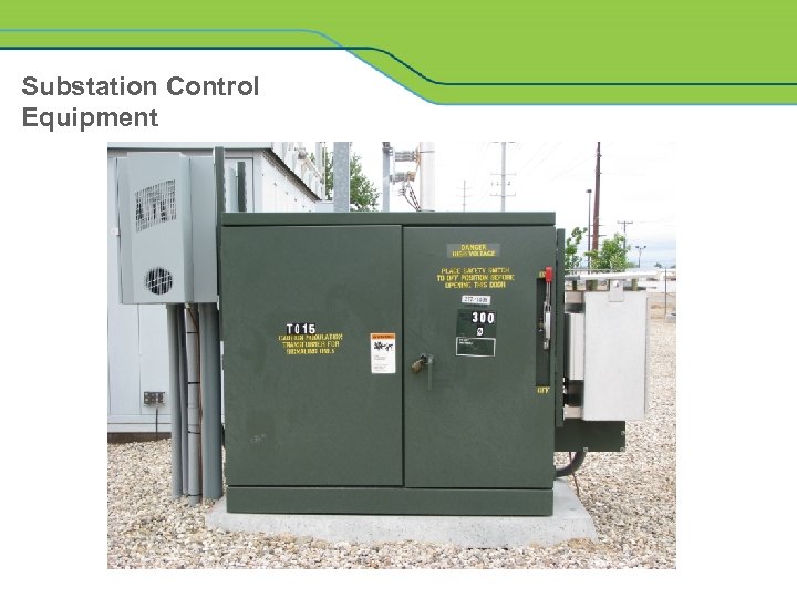 Substation Control Equipment 