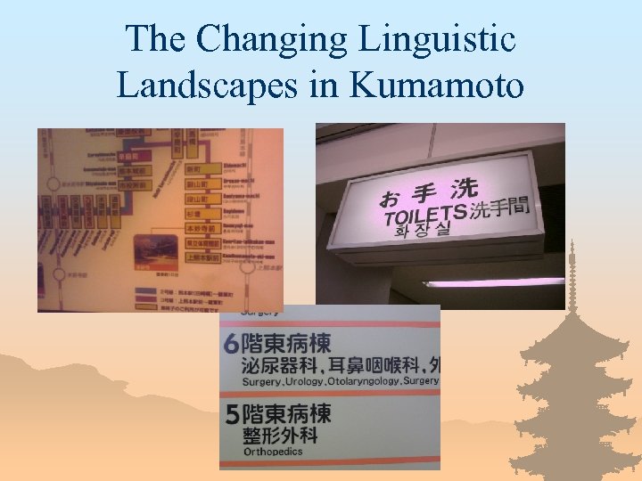 The Changing Linguistic Landscapes in Kumamoto 