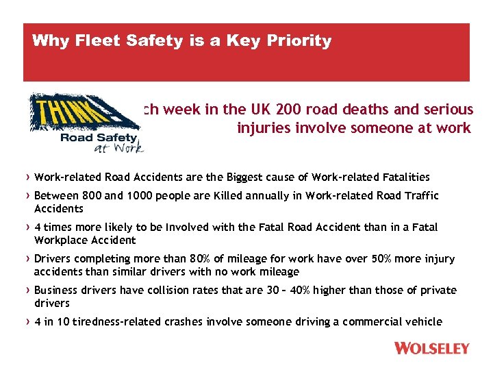 Why Fleet Safety is a Key Priority Each week in the UK 200 road