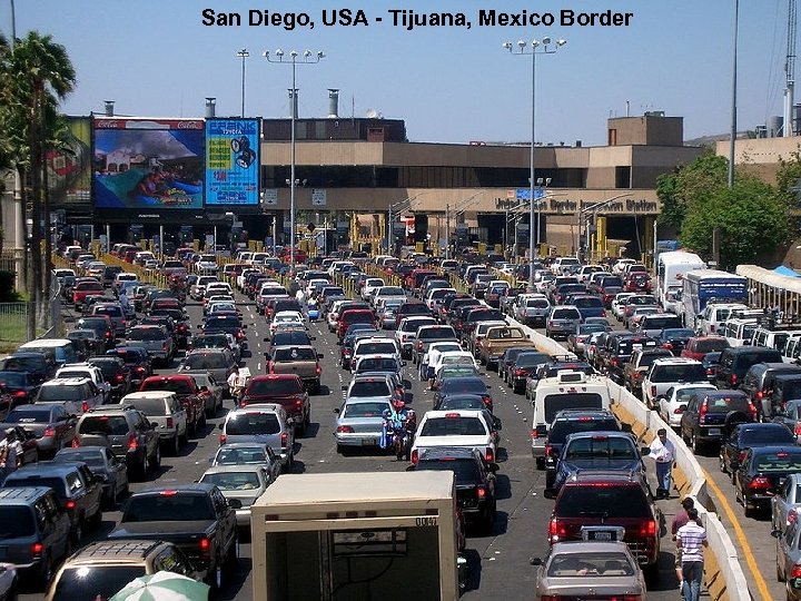 San Diego, USA - Tijuana, Mexico Border 