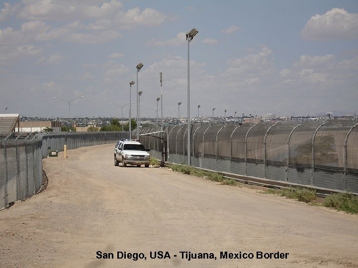 San Diego, USA - Tijuana, Mexico Border 