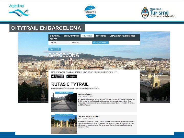 CITYTRAIL EN BARCELONA 