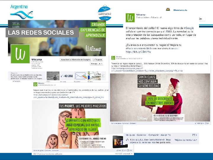 LAS REDES SOCIALES Departamento de Marketing - Social Learn 