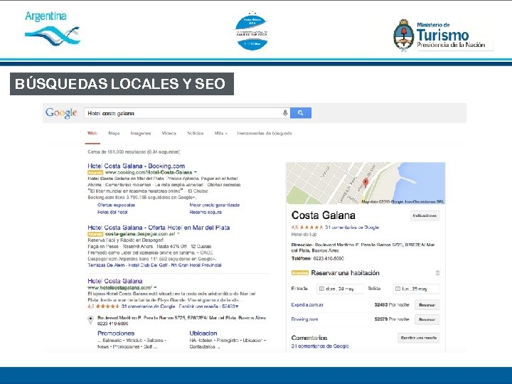 BÚSQUEDAS LOCALES Y SEO 