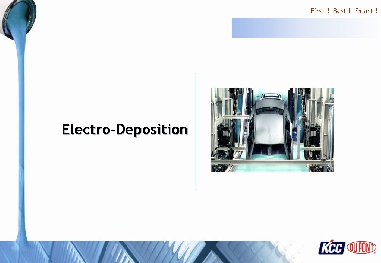 First ! Best ! Smart ! Electro-Deposition 0 