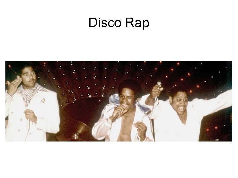 Disco Rap 