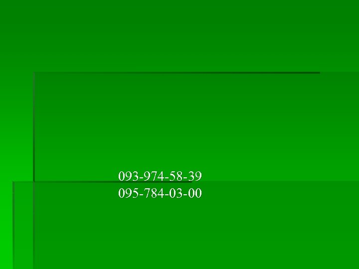 093 -974 -58 -39 095 -784 -03 -00 
