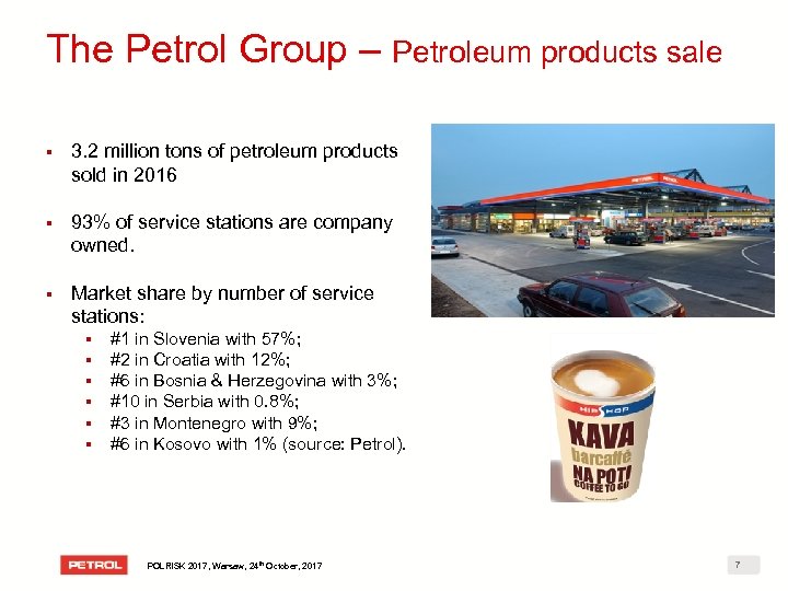 The Petrol Group – Petroleum products sale § 3. 2 million tons of petroleum