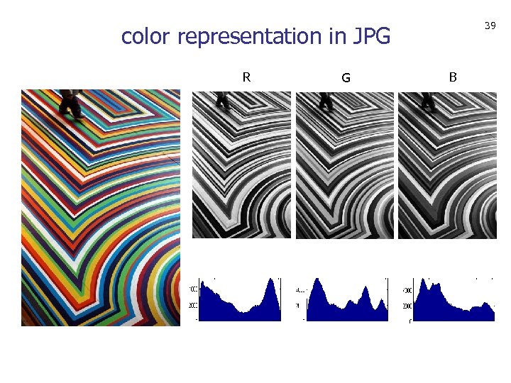 39 color representation in JPG R G B 