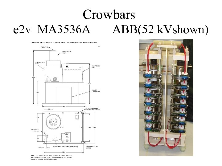 Crowbars e 2 v MA 3536 A ABB(52 k. Vshown) 