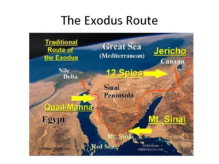 The Exodus Route 