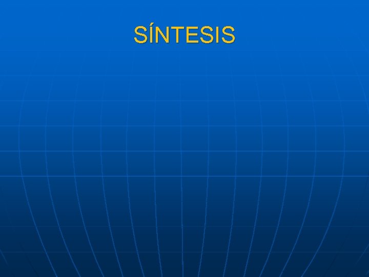 SÍNTESIS 