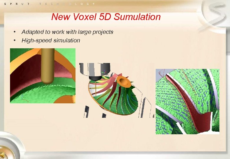 New Voxel 5 D Sumulation • Adapted to work with large projects • High-speed