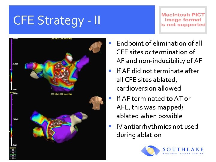 CFE Strategy - II § Endpoint of elimination of all CFE sites or termination