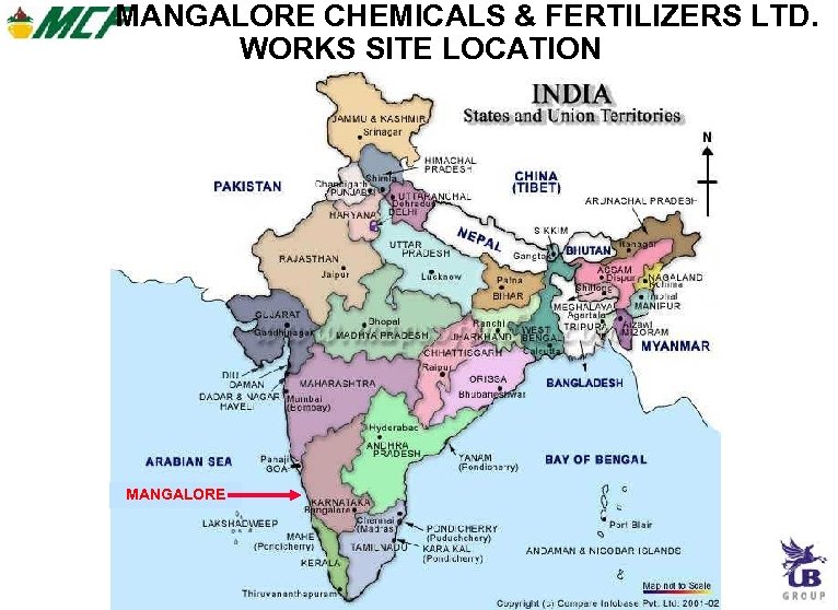 MANGALORE CHEMICALS & FERTILIZERS LTD. WORKS SITE LOCATION MANGALORE 