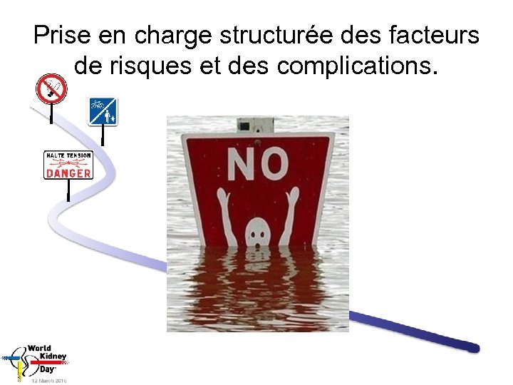 Prise en charge structurée des facteurs de risques et des complications. 