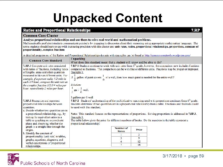 Unpacked Content 3/17/2018 • page 59 