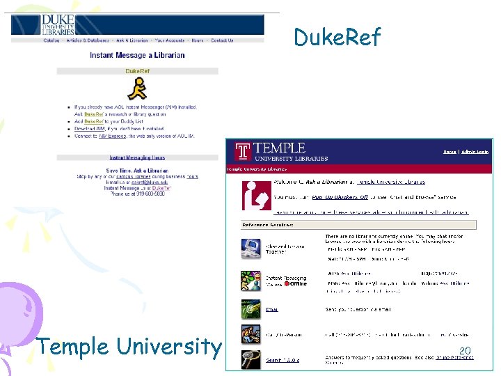 Duke. Ref Temple University 20 
