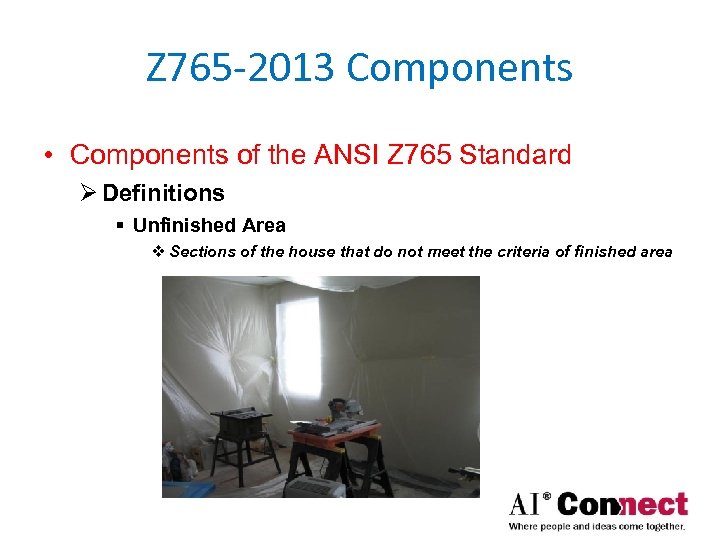 Z 765 -2013 Components • Components of the ANSI Z 765 Standard Ø Definitions