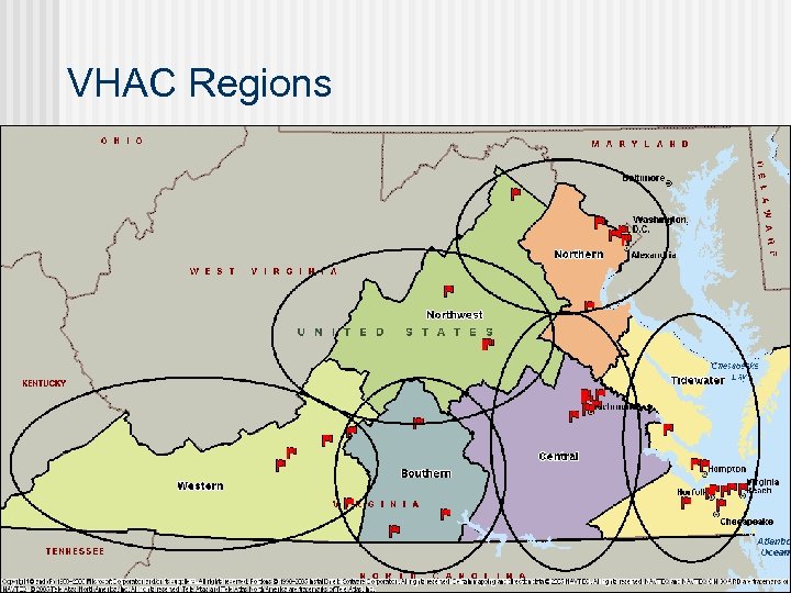 VHAC Regions 