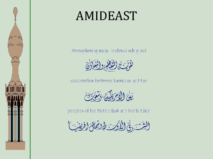 AMIDEAST 