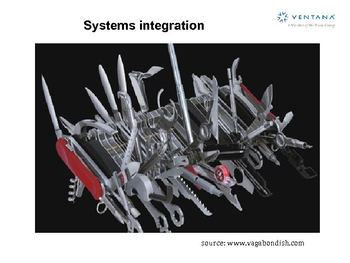 Systems integration source: www. vagabondish. com 