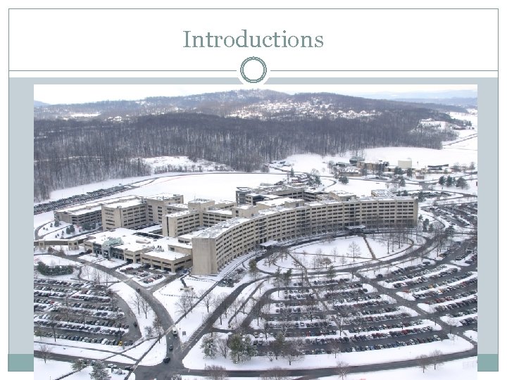 Introductions 
