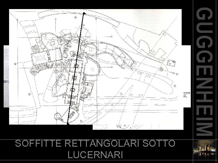 SOFFITTE RETTANGOLARI SOTTO LUCERNARI 