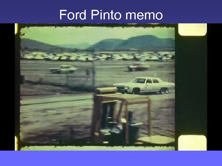 Ford Pinto memo 