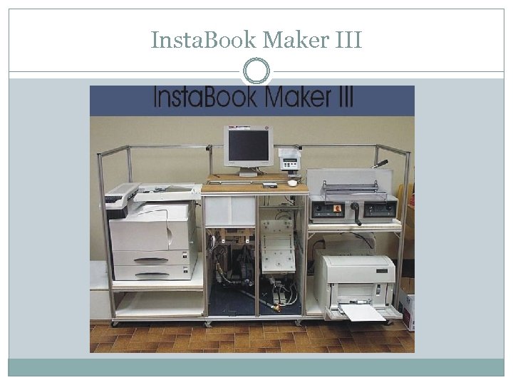 Insta. Book Maker III 