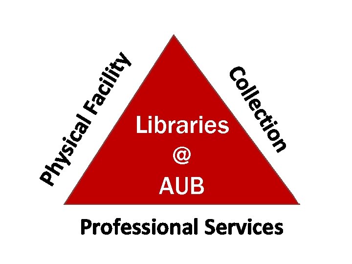 y ilit Fac ysi cal on Ph cti lle Co Libraries @ AUB Professional