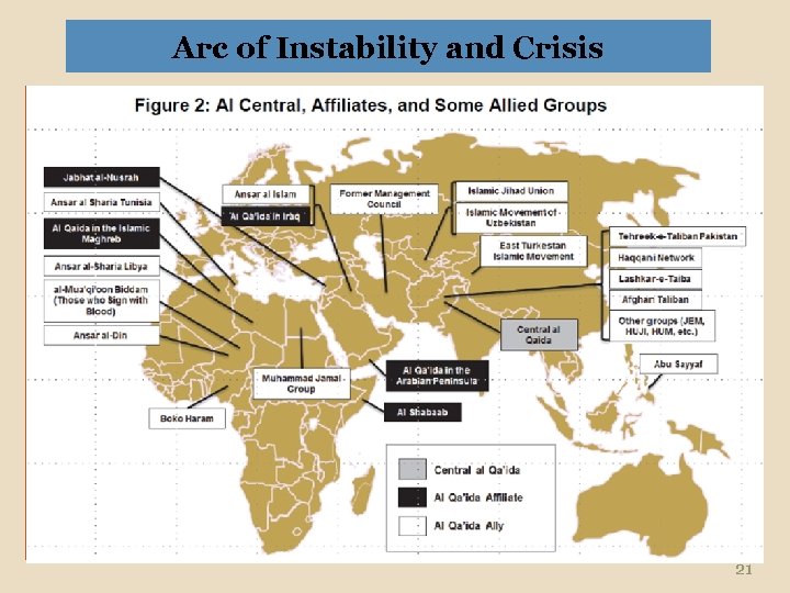 Arc of Instability and Crisis 21 