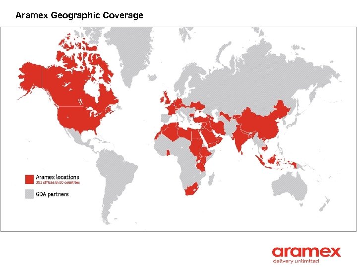 Aramex Geographic Coverage 