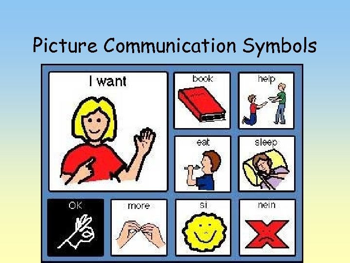 Picture Communication Symbols 