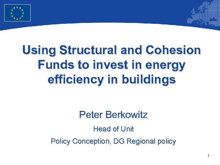 European Union Regional Policy – Employment, Social Affairs and Inclusion Using Structural and Cohesion